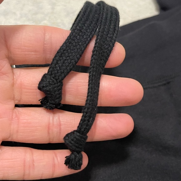 NWT Women’s Size Small Champion Drawstring Fleece Joggers With Logo Print Black - Picture 11 of 14